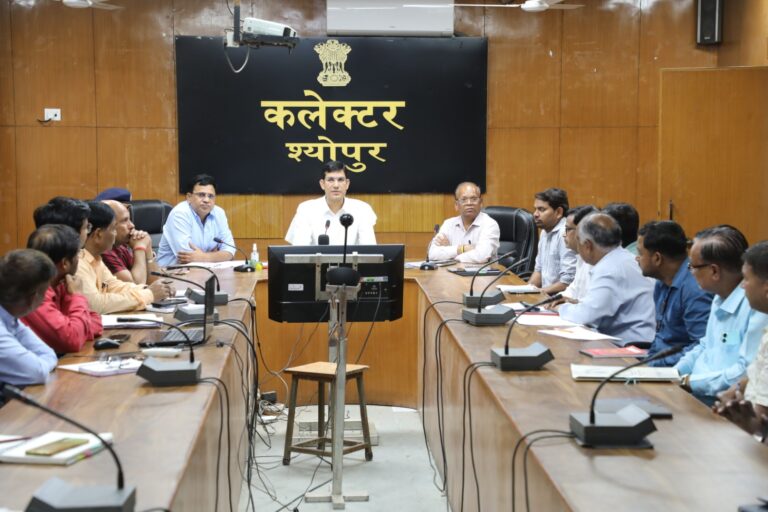 छोटी- बडी नदियों के संरक्षण के लिए कार्य करें-कलेक्टर नदी संरक्षण दिवस पर बैठक आयोजित