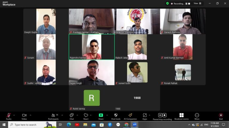 प्लेसमेंट के माध्यम से मिली जॉब, कलेक्टर से सांझा किये अनुभव