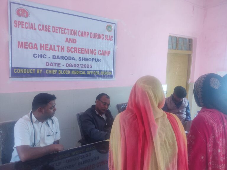 जिला चिकित्सालय में स्वास्थ्य परीक्षण शिविर 10 फरवरी को विजयपुर और दुर्गापुरी में भी लगेंगे शिविर