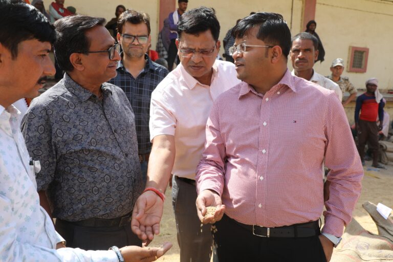 श्योपुर में समर्थन मूल्य पर गेहूं खरीदी जारी, अब तक 55 हजार मैट्रिक टन की खरीदी