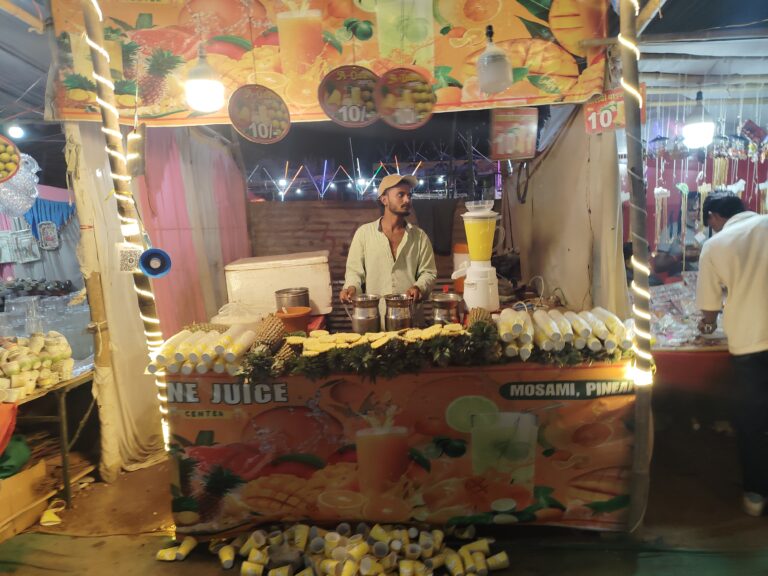 10 रुपये में सेहत से सौदा! मेले में बिक रहा नकली पाइनेप्पल जूस, फूड अधिकारी जैन ने किया आंख मूंदने का अभिनय