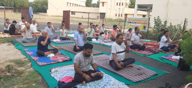 अंतर्राष्ट्रीय योग दिवस 21 जून को: श्योपुर में जिला स्तरीय कार्यक्रम ऑडिटोरियम में आयोजित होगा