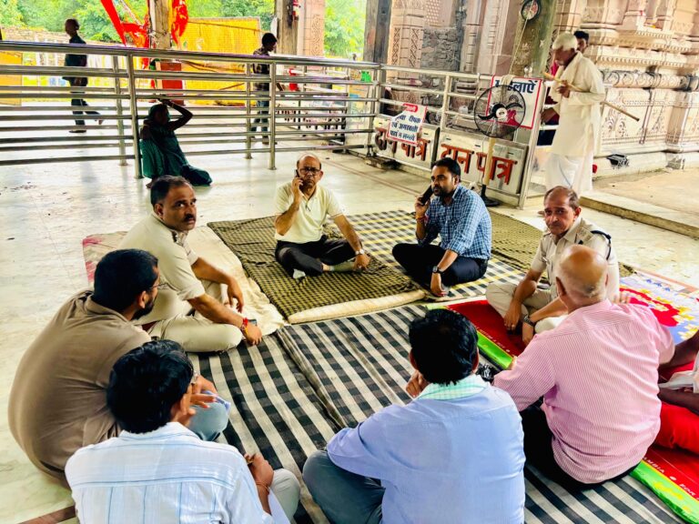 छिमछिमा हनुमान मंदिर पर 26 अगस्त को विशाल मेला एडीएम ने व्यवस्थाओं का किया अवलोकन