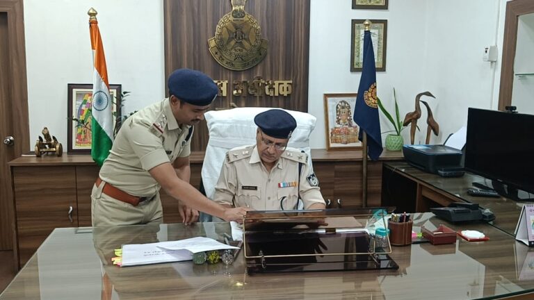 श्योपुर को मिला नया पुलिस कप्तान – सुधीर कुमार अग्रवाल ने संभाला कमान