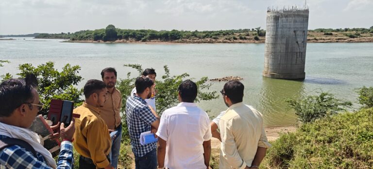 जलावर्धन योजना: पार्वती नदी पर एनीकट निर्माण हेतु राजस्थान अधिकारियों का दौरा