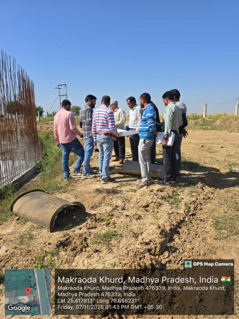 श्योपुर एवं बड़ौदा में जल प्रदाय परियोजना की प्रगति की समीक्षा