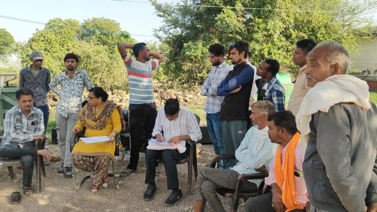 श्योपुर जिले में फसल क्षति सर्वे में तेजी, अधिकांश गांवों का कार्य पूरा