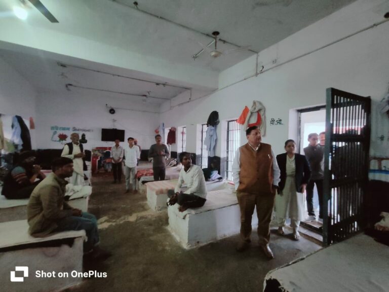 जिला जेल, श्योपुर का किया गया औचक निरीक्षण