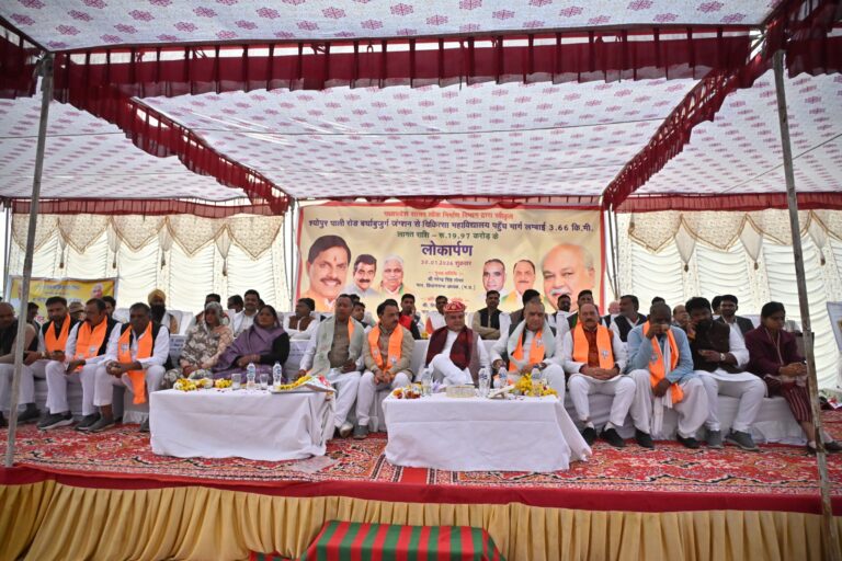 श्योपुर की तस्वीर ही नहीं, तकदीर भी बदली – नरेन्द्र सिंह तोमर