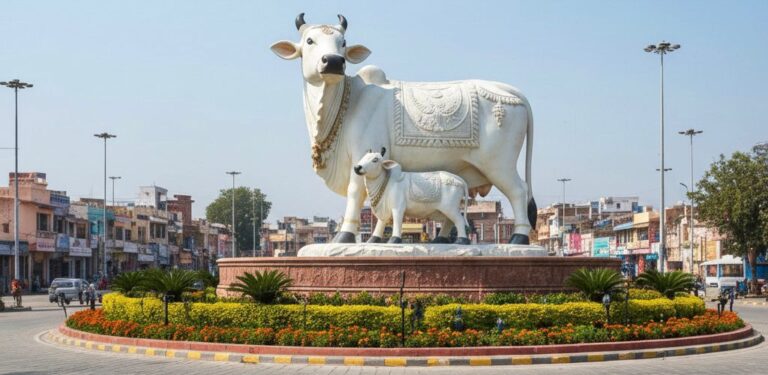 भीलवाड़ा में ‘कामधेनु सर्किल’ की उठी मांग, नगर निगम आयुक्त को सौंपा ज्ञापन