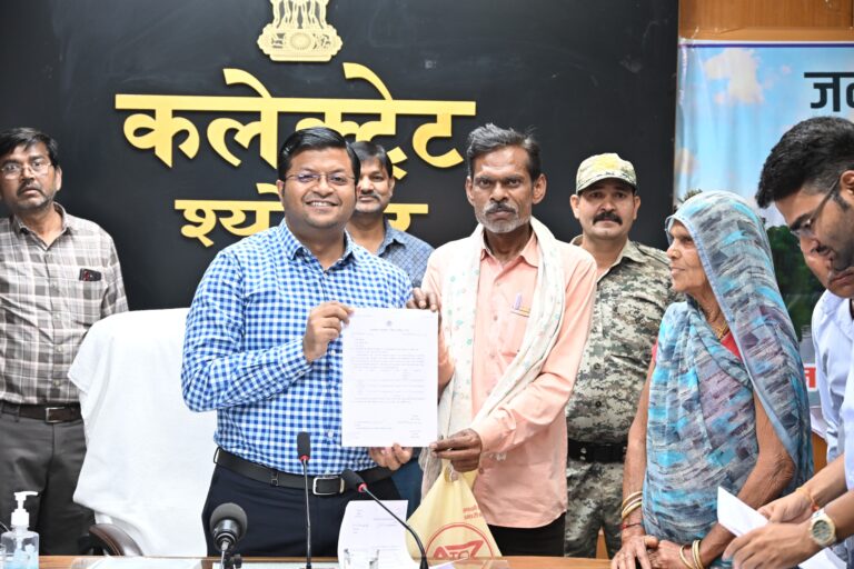 विस्थापितों को बड़ी राहत: 36 लाख की एफडीआर राशि जारी