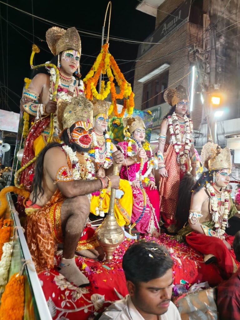 रामनवमी पर राममय हुआ श्योपुर: भव्य चल समारोह, घर-घर आरती, पुष्पवर्षा से हुआ स्वागत