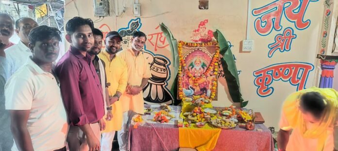 श्योपुर में पांचाल समाज ने मनाया विश्वकर्मा पूजन दिवस